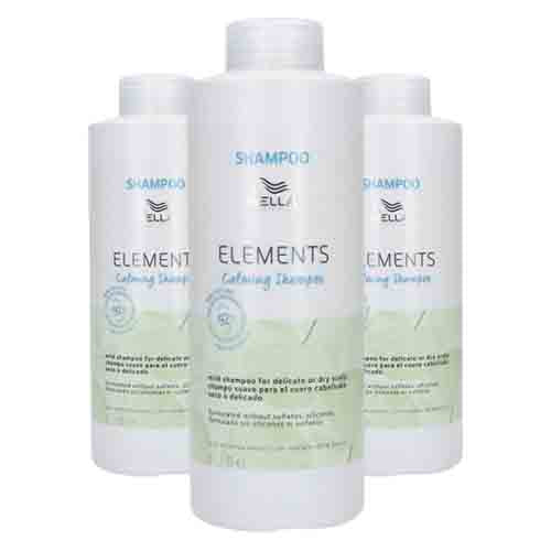 Wella Shampoo Elements Calming – Sanfte Reinigung 1000ml