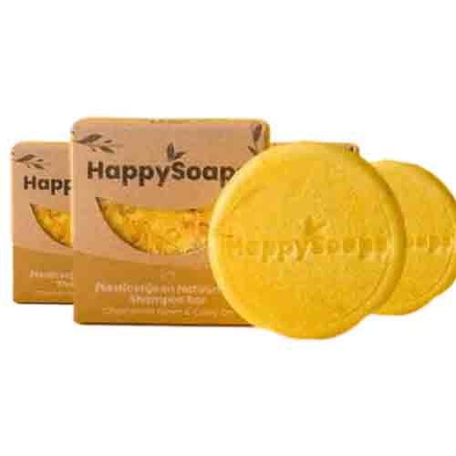 HappySoaps Shampoo Bar Chamomile Down & Carry On – Entspannung 70g