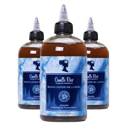 Camille Rose Shampoo Black Castor Oil + Chebe – Stärkt 355ml