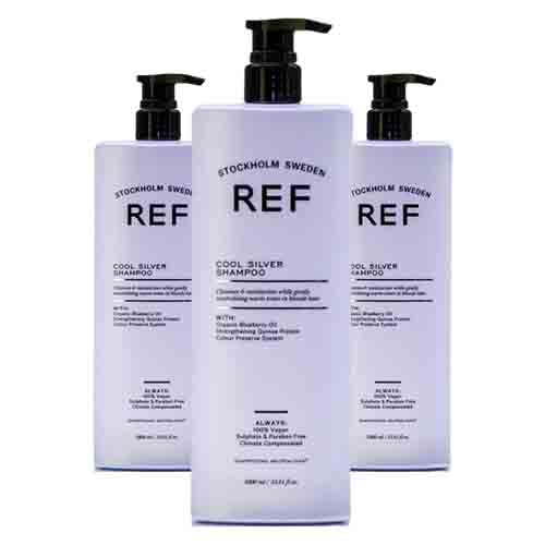 REF Cool Silver Shampoo – Ohne Sulfate 1000ml