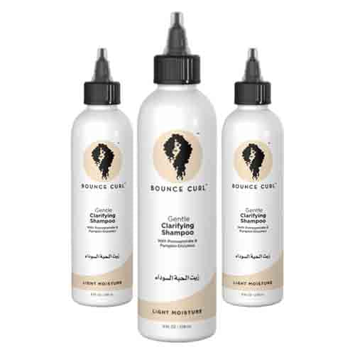 Bounce Curl Shampoo mit Granatapfel & Kürbisenzymen – Sanfte Reinigung 238ml
