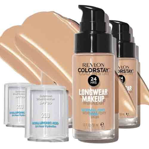Revlon Colorstay Make-up für Mischhaut 200 Nude – Öl-frei 30ml