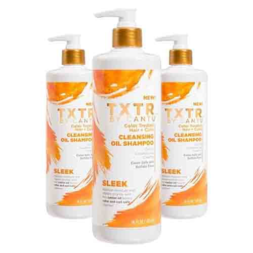 TXTR By Cantu Cleansing Oil Shampoo – Für coloriertes Haar 473ml