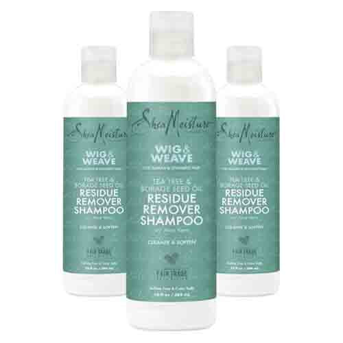 Shea Moisture Shampoo Wig & Weave mit Teebaumöl – Sanfte Reinigung 384ml