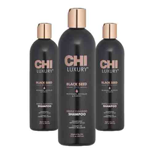 CHI Luxury Shampoo mit Schwarzkümmelöl – Sanfte Reinigung 350ml