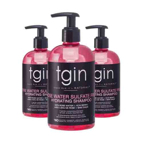 TGIN Rose Water Hydrating Shampoo – Ohne Sulfate 384ml