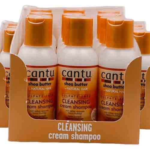 Cantu Shampoo Cleansing Cream – Ohne Sulfate 12x 88ml