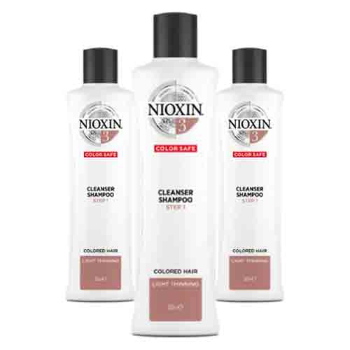 Nioxin Shampoo System 3 – Für Farbige Haare 300ml