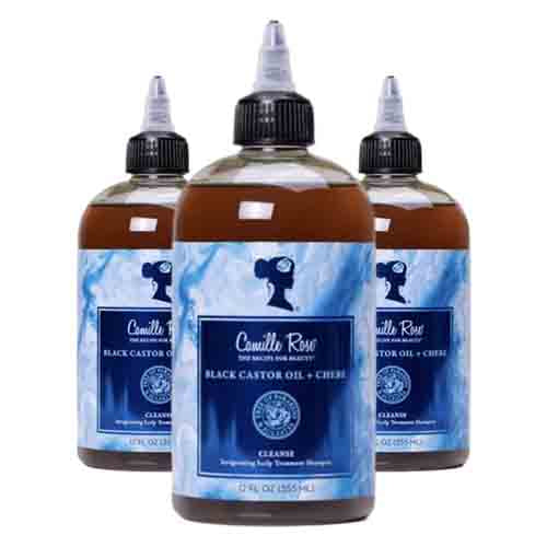 Camille Rose Shampoo Black Castor Oil + Chebe – Stärkt und Glänzt 355ml