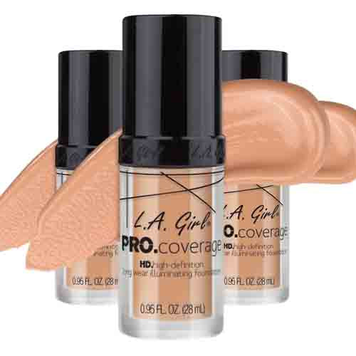 LA Girl PRO Coverage HD Foundation Porcelain GLM643 – Langanhaltend 30ml
