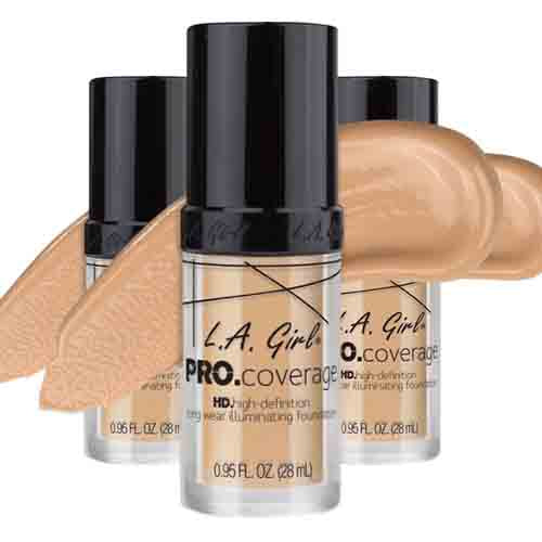 LA Girl PRO Coverage HD Foundation Fair GLM642 – Flawless Finish 30ml