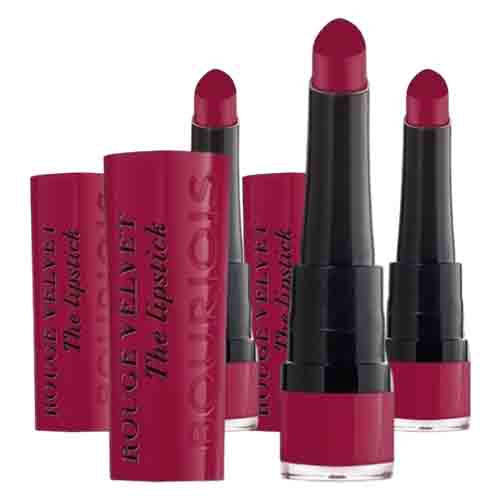 Bourjois Rouge Velvet Lippenstift 10 Magni-fig – Intensiv Matte 7,7ml
