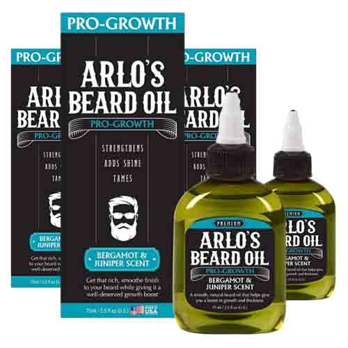 Arlo's Beard Oil Pro-Growth Bergamot & Juniper – 75ml