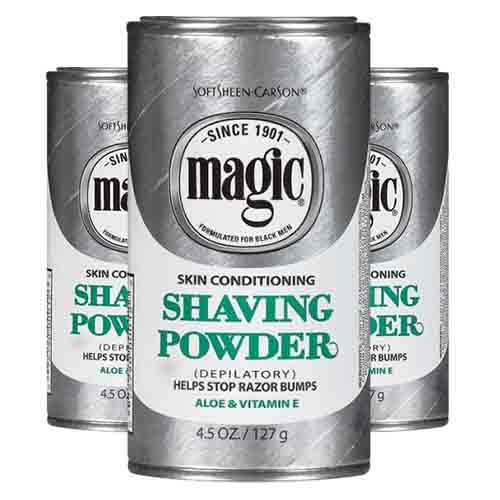 Magic Shaving Powder Platinum – Sanfte Rasur 113g