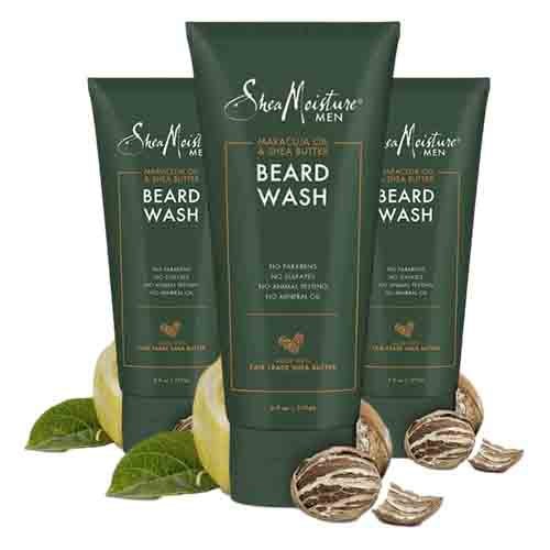 Shea Moisture Bartwäsche Maracuja & Sheabutter – Reinigung 177ml