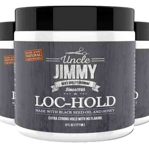Uncle Jimmy Loc-Hold Pomade – Ohne Rückstände 177ml