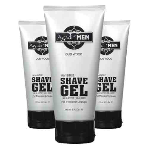 Agadir Men Rasiergel Unsichtbar – Glatte Rasur 177ml
