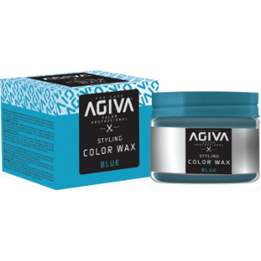 Agiva Hair Styling Color Wax Blue – Extra Halt 120ml