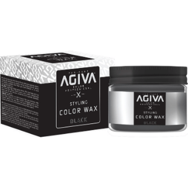 Agiva Styling Color Wax Schwarz – Flexibler Halt 120ml