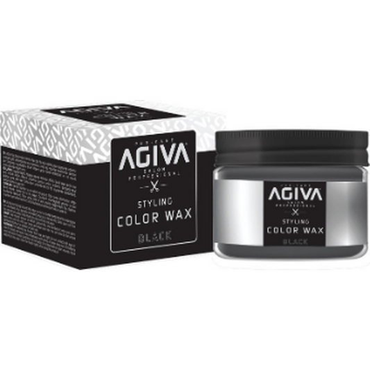Agiva Styling Color Wax Schwarz – Flexibler Halt 120ml