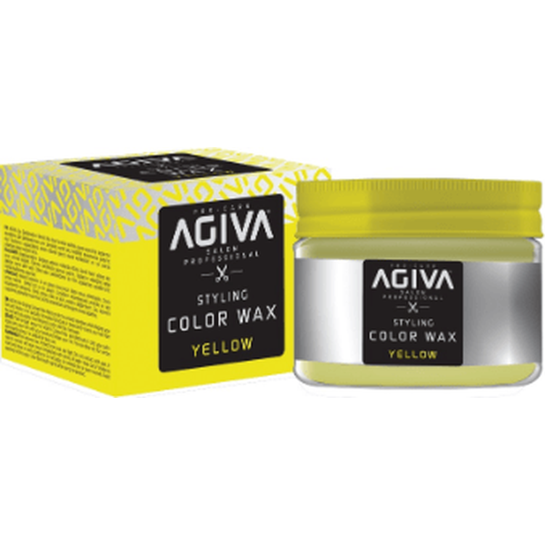Agiva Styling Color Wax Yellow – Leichte Textur 120ml