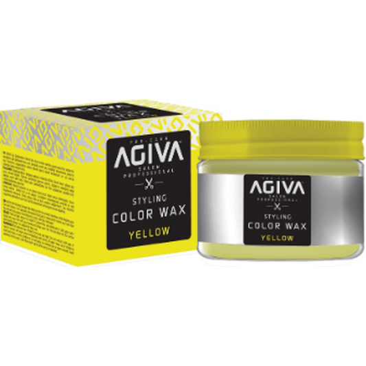 Agiva Styling Color Wax Yellow – Leichte Textur 120ml