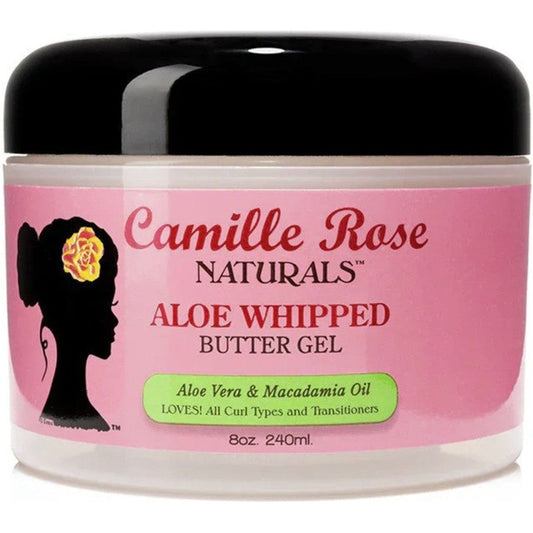 Camille Rose Aloe Whipped Butter Gel – Feuchtigkeit & Halt 240ml