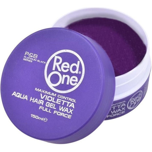 Red One Aqua Hair Gel Wax Violetta – Leichte Textur 150ml