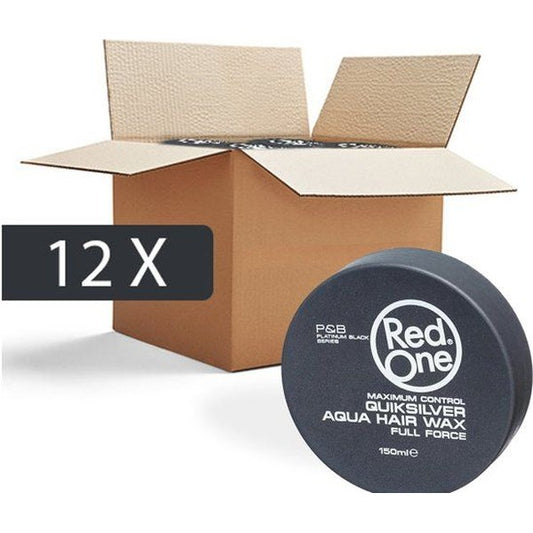 Red One Haarwachs Quicksilver – Flexibles Styling 12x150ml