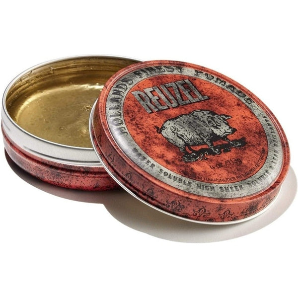 Reuzel Pomade Red High Sheen – Flexibler Halt 340g